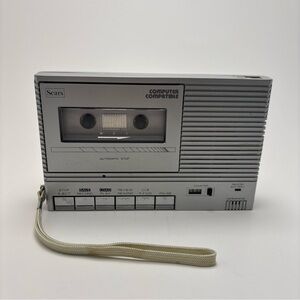 Vintage Sears Tape Player Recorder Model 20543 Computer Compatible Tested